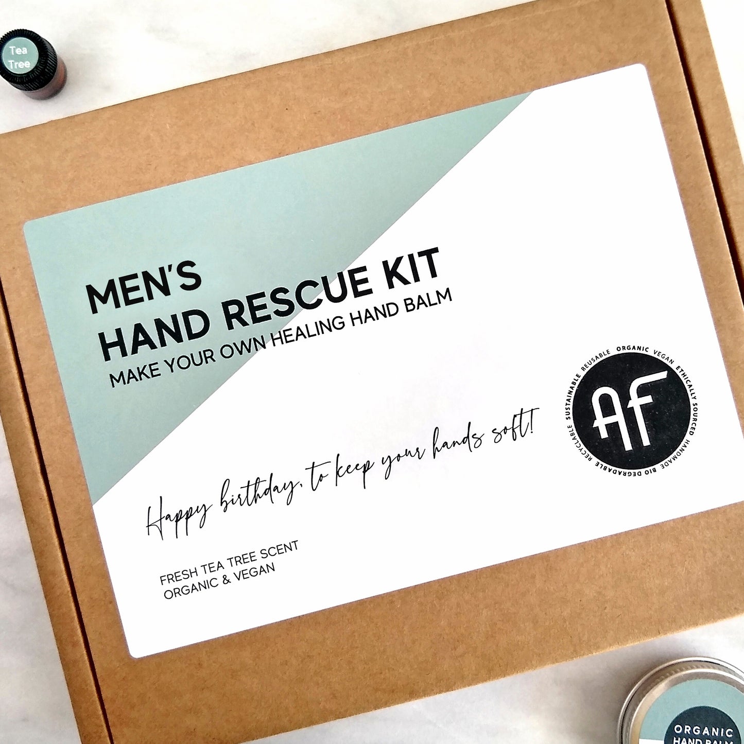 Personalised Men's DIY Hand Rescue Kit