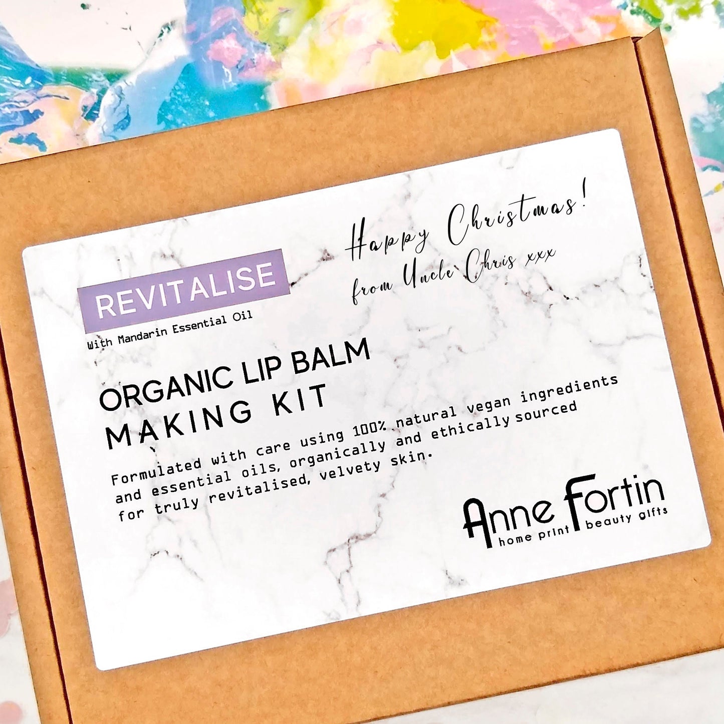 Organic Lip Balm Making Kit Revitalise